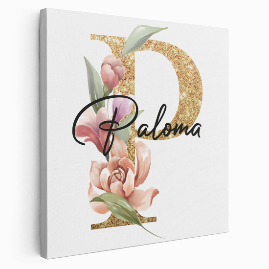 Tela monogram personalizzata - Lettera P
