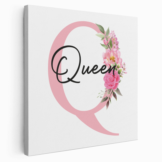 Tela monogram personalizzata - Lettera Q