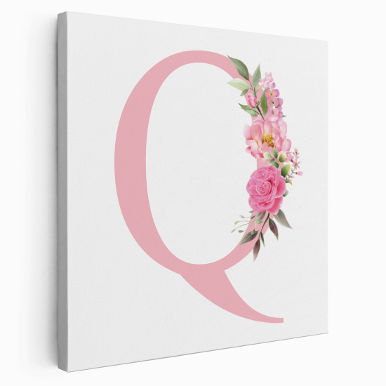 Tela monogram personalizzata - Lettera Q