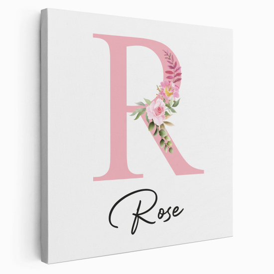 Tela monogram personalizzata - Lettera R