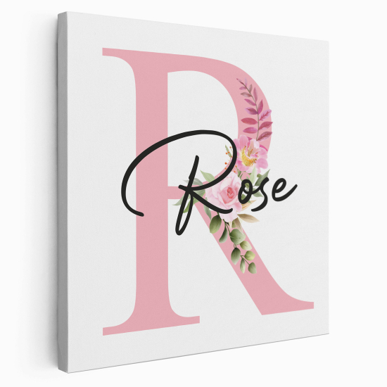 Tela monogram personalizzata - Lettera R