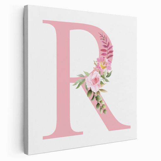 Tela monogram personalizzata - Lettera R