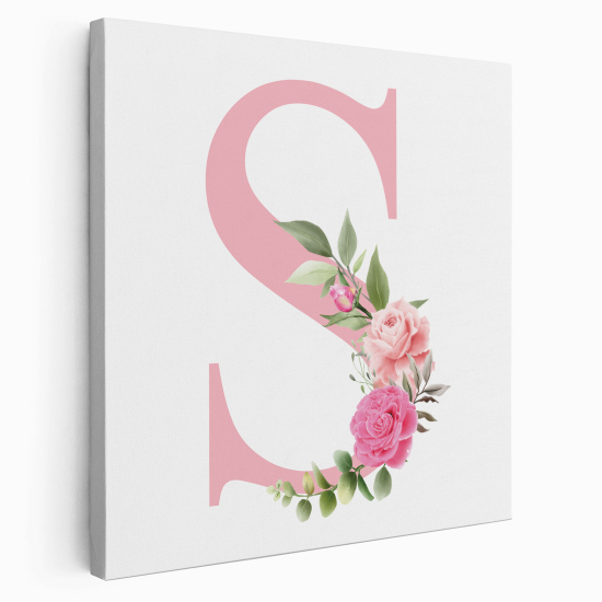 Tela monogram personalizzata - Lettera S