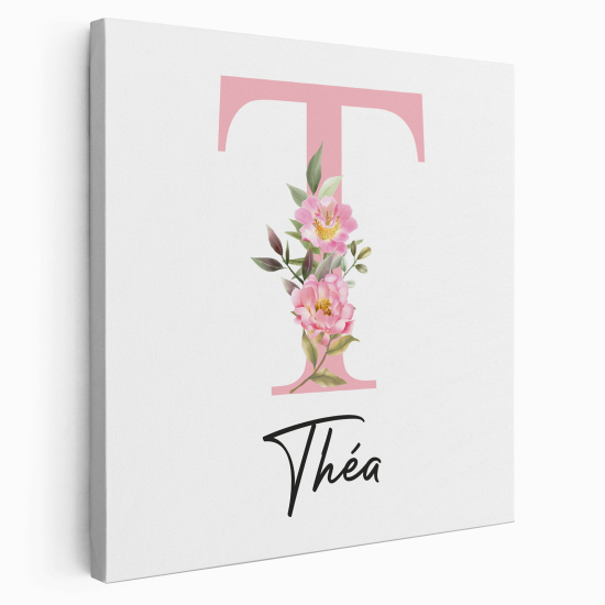 Tela monogram personalizzata - Lettera T