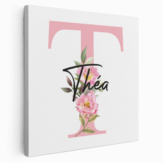 Tela monogram personalizzata - Lettera T