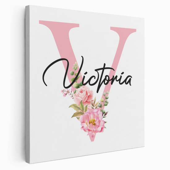 Tela monogram personalizzata - Lettera V