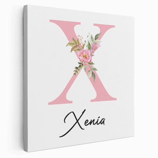 Tela monogram personalizzata - Lettera X