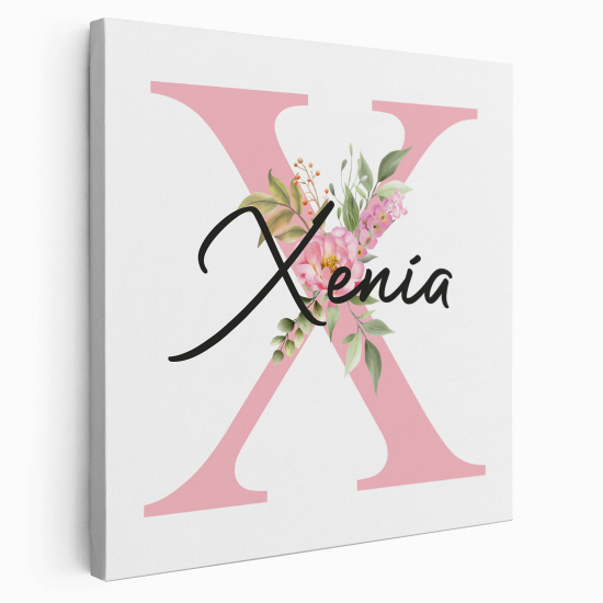 Tela monogram personalizzata - Lettera X