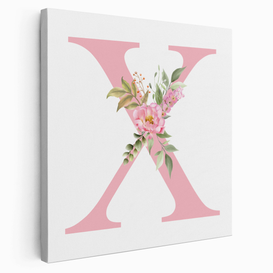 Tela monogram personalizzata - Lettera X