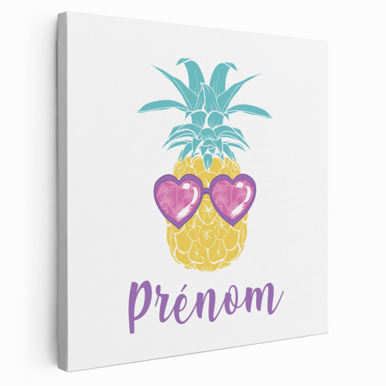 Tela per bambini personalizzata - Ananas