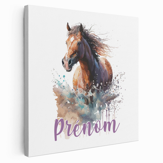 Tela per bambini personalizzata - Cavallo
