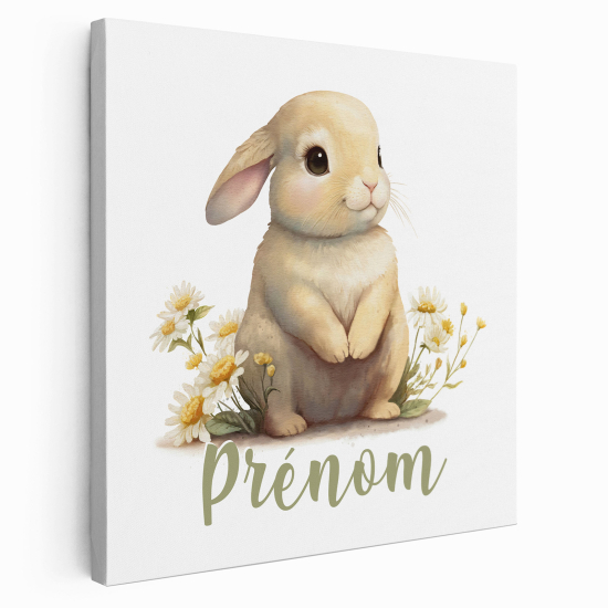 Tela per bambini personalizzata - Coniglietto
