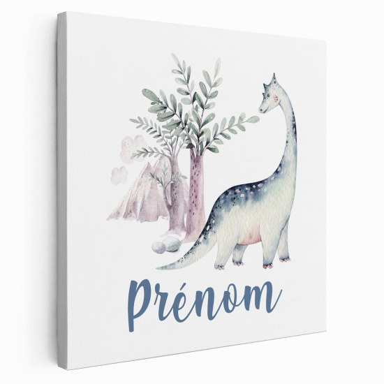 Tela per bambini personalizzata - Dinosauro