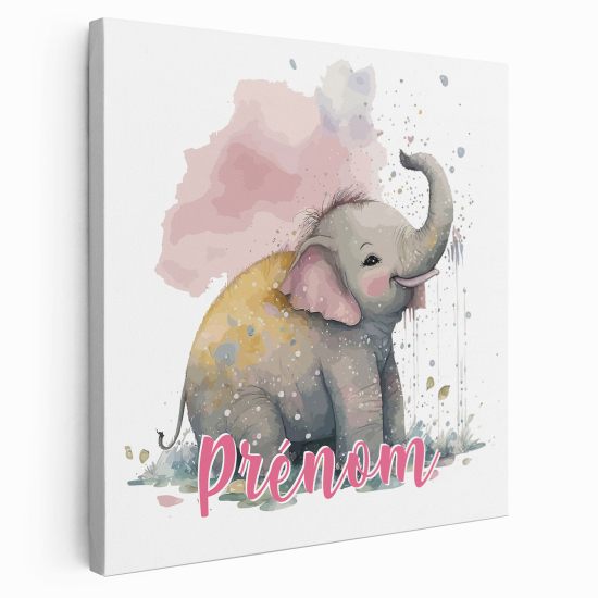 Tela per bambini personalizzata - Elefante