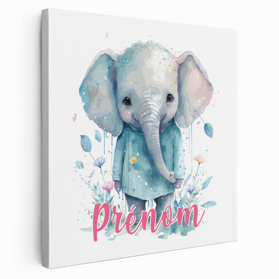 Tela per bambini personalizzata - Elefantino