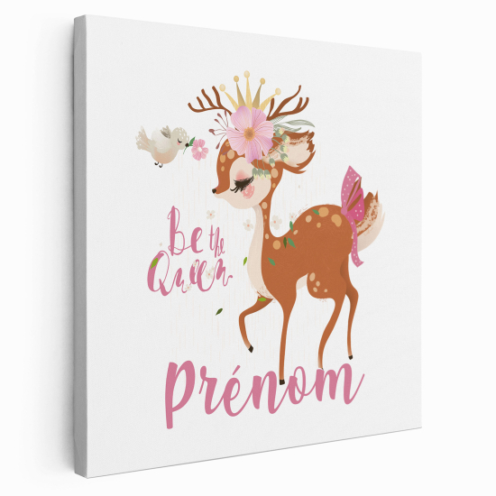 Tela per bambini personalizzata - Faon sia la regina