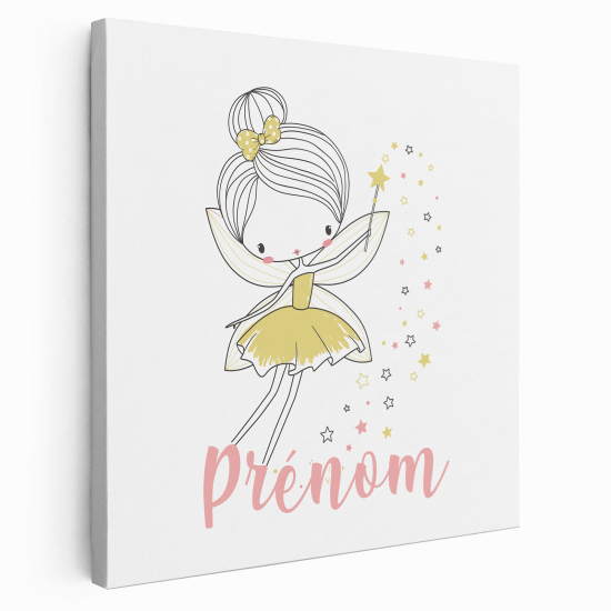 Tela per bambini personalizzata - Fata