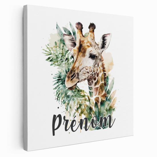 Tela per bambini personalizzata - Giraffa