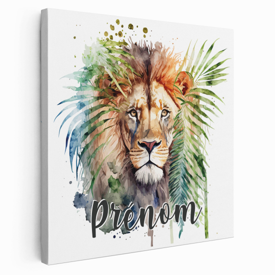 Tela per bambini personalizzata - Leone