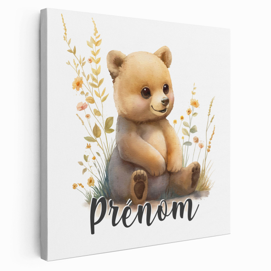Tela per bambini personalizzata - Orsetto