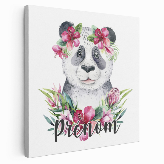 Tela per bambini personalizzata - Panda