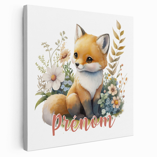 Tela per bambini personalizzata - Piccola Volpe