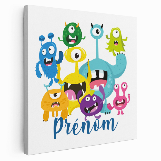 Tela per bambini personalizzata - Piccoli Mostri