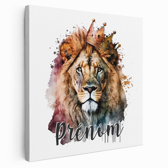 Tela per bambini personalizzata - Re leone