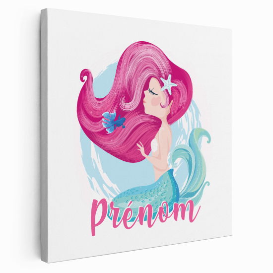 Tela per bambini personalizzata - Sirena