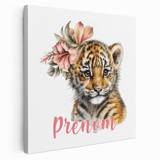 Tela per bambini personalizzata - tigre