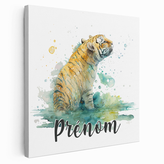 Tela per bambini personalizzata - Tigre