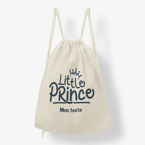 Zaino personalizzato con coulisse - Principe