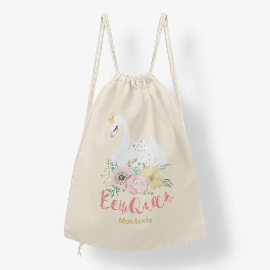 Zaino personalizzato con coulisse - Principessa firma