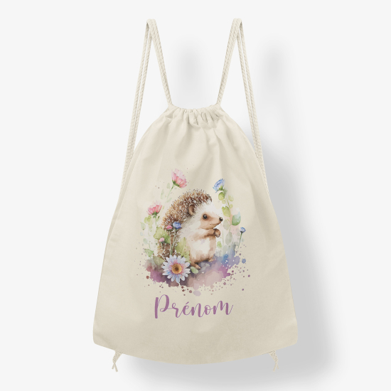 Zaino personalizzato con coulisse - Riccio