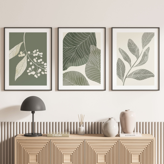 Confezione di 3 poster trittici - Fogli